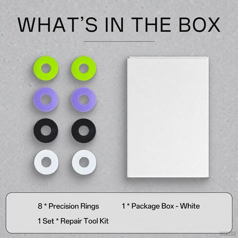 WCDZSU 8 PCS Precision Rings Kit for PS5/PS4 for Xbox One/Series Controller in Saudi Arabia