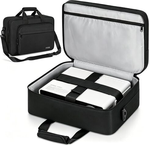 GMAK Projector Carrying Case, Universal Projector Bags with Storage Pockets in Kuwait