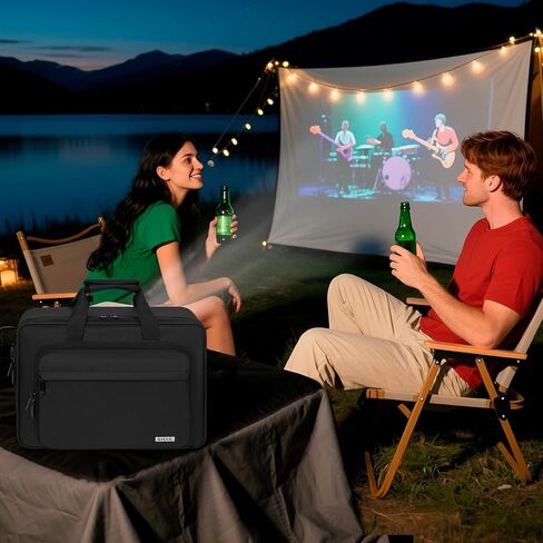 GMAK Projector Carrying Case, Universal Projector Bags with Storage Pockets in Kuwait
