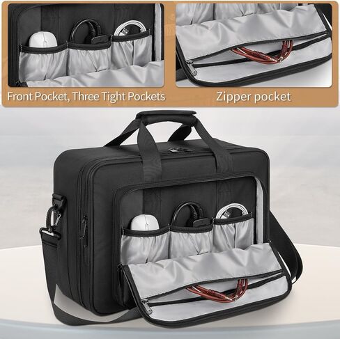 GMAK Projector Carrying Case, Universal Projector Bags with Storage Pockets in Kuwait