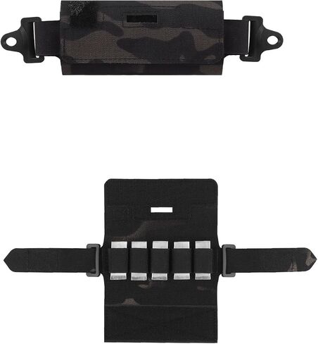 Airsoft Helmet Counterweight Pouch,Helmet Counterbalance Weight NVG Pouch with Five Blocks for Fast PJ BJ MH Tactical Helmet in Saudi Arabia