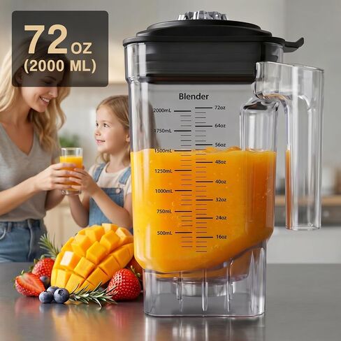 VONCI Countertop Blender with 72 oz Pitcher, Space Gray in Saudi Arabia