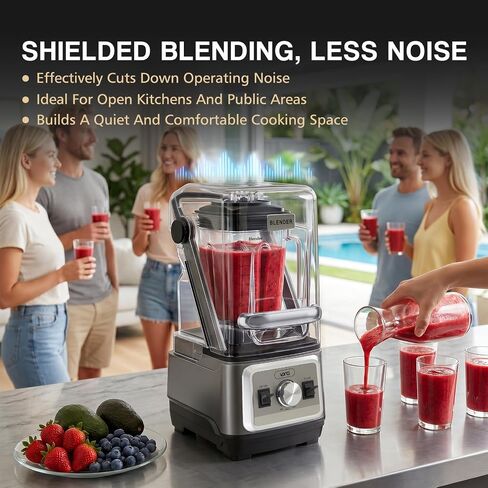 VONCI Countertop Blender with 72 oz Pitcher, Space Gray in Saudi Arabia