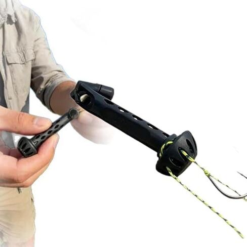 Magnetic Fly Threader, Fly Fishing Tippet Threader, Universal Knot Assist Tool for Anglers, Portable Fishing Accessory for Rigging Small Flies & Tippet in Kuwait