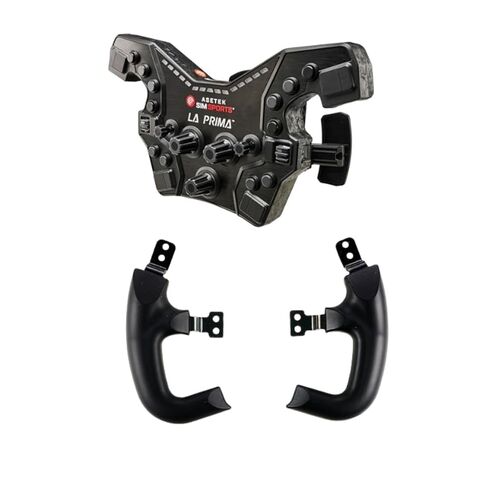 ASETEK Racing La Prima Formula Button Box Bundle with LMP Style Handles for Compact Steering Geometry and High Precision Formula and Prototype Sim Racing in Kuwait