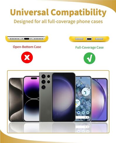 20-Pack 360° Rotating Phone Lanyard Tab, Ultra-Thin Stainless Steel Phone Tether Tab, Universal Patch & Charm Holder in Kuwait