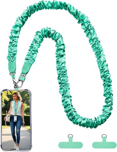 WENANA Cell Phone Lanyards Phone Strap Crossbody Compatible with Most Smart Phones for the lanyard for phone Badge and Keys in Kuwait