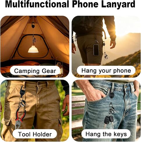 anti theft phone tether with Magnetic Clasp and Length Adjustment in Kuwait