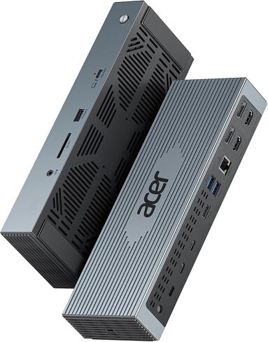 Acer Thunderbolt 4 Dock, 16 in 1 DisplayLink Docking Station 4 Monitor in Kuwait