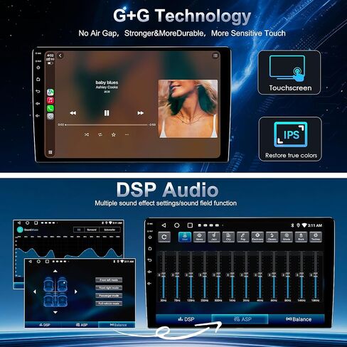 64G Car Radio for Jeep Wrangler JK Dodge Ram CarPlay Android Auto in Kuwait