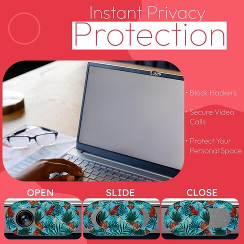 Webcam Cover Slide 8 Pack, Ultra Thin Laptop Cover Slider, 0.03 Inch Privacy Webcam Blocker for Laptop, Tablet and Smartphone in Kuwait