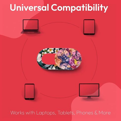 Webcam Cover Slide 8 Pack, Ultra Thin Laptop Cover Slider, 0.03 Inch Privacy Webcam Blocker for Laptop, Tablet and Smartphone in Kuwait