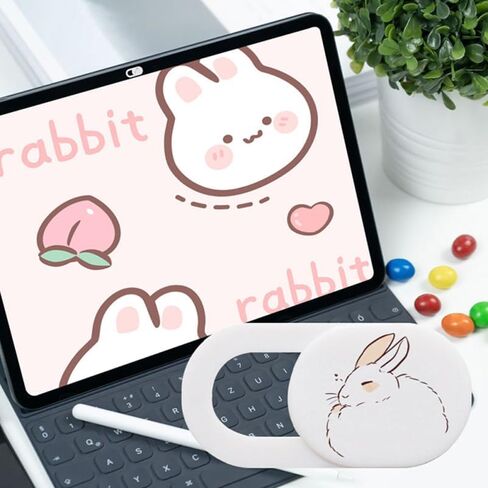 OSALADI Webcam Cover Slider Privacy Sticker Self-Adhesive Camera Shield Cover for Laptop Phone Tablet Slide Open Close Privacy Protection 3 Pack in Kuwait