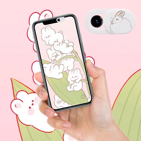 OSALADI Webcam Cover Slider Privacy Sticker Self-Adhesive Camera Shield Cover for Laptop Phone Tablet Slide Open Close Privacy Protection 3 Pack in Kuwait