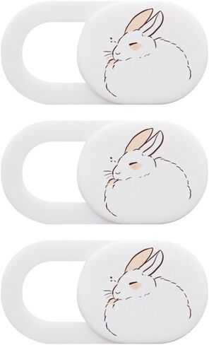 OSALADI Webcam Cover Slider Privacy Sticker Self-Adhesive Camera Shield Cover for Laptop Phone Tablet Slide Open Close Privacy Protection 3 Pack in Kuwait