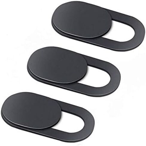 Privacy Camera Cover Security Blocker Webcam Closure Black Compatible with ZTE Axon 10 Pro in Kuwait