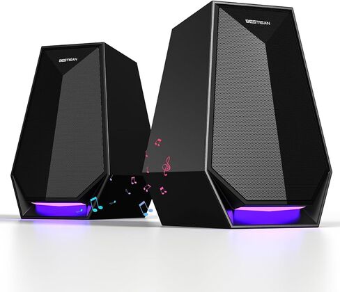BESTISAN Computer Gaming Speakers for Desktop PC in Saudi Arabia