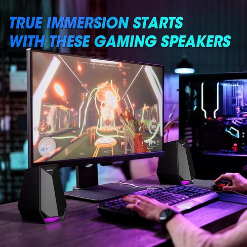 BESTISAN Computer Gaming Speakers for Desktop PC in Saudi Arabia