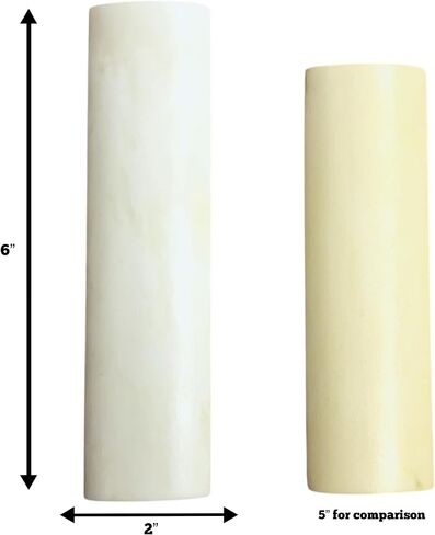 Malayan Products Camel Bone Knife Scales 6 inch, Handle Making Blanks, bone Craffting Natural Material White, Bladesmith in Kuwait