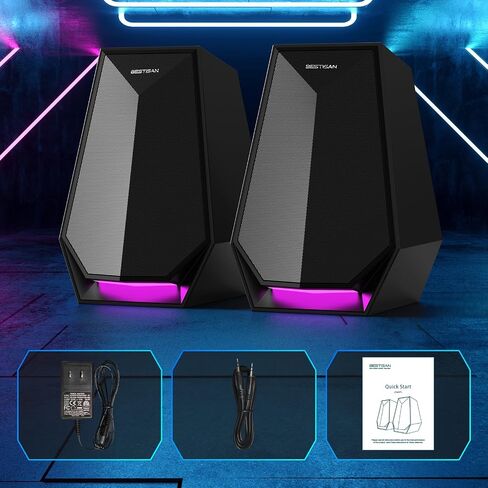 BESTISAN Computer Gaming Speakers for Desktop PC in Saudi Arabia