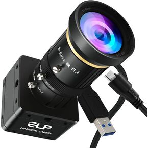 Global Shutter USB Camera, High Speed HD 200fps Manual Focus USB3.0 Webcam in Saudi Arabia