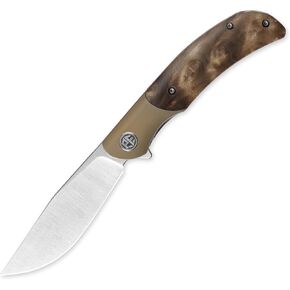 Petrified fish PFP09 Hourglass 3.54" K110 Steel Blade Pocket Folding Knife in Saudi Arabia