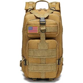 30L Military Tactical Backpack, Khaki in Kuwait