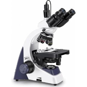 Trinocular Compound Microscope 40X-5000X, Metal Lab USB Kit in Saudi Arabia