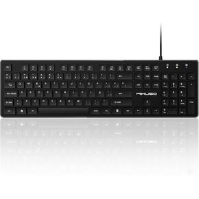 Spanish Keyboard USB Wired - 105 Keys QWERTY ANSI Layout with Ñ in Kuwait
