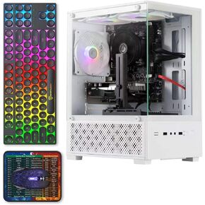 ZER-LON Gaming PC Desktop Computer, Core I7 up to 3.9GHz, RX 590 8G GDDR5 in Kuwait