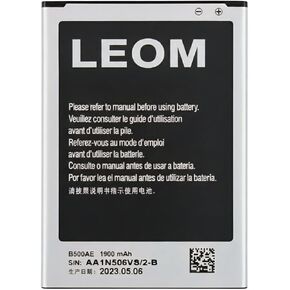 LEOM Battery for Samsung Galaxy S4 Mini B500AE, B500BE, B500BU in Kuwait