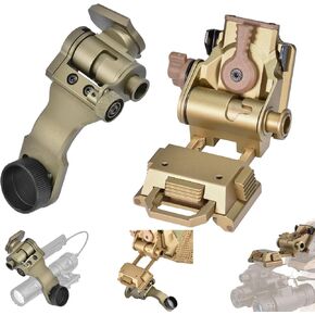 NVG Helmet Mount & Dovetail J Arm Night Vision Goggles NVG Mount Metal Helmet Mount J arm for All Models of PVS14 in Kuwait