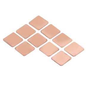 20Pcs Copper Heat Sink Shim Thermal Pad for Laptop CPU GPU RAM VGA IC Chip Fast Heat Dissipation Spacer (1.5mm) in Kuwait