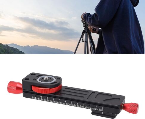 W160 Macro Rail Slider, High Accuracy Aluminum Alloy Focus Rail for Mirrorless Cameras, Smooth Rack and Pinion Movement with Quick Release Plate and 1/4 Screw Hole in Kuwait