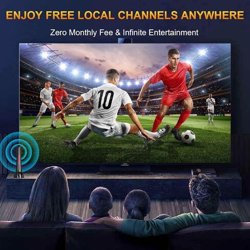 Indoor TV Antenna for Local Channels, Digital Antenna for Smart TV Indoor in Kuwait