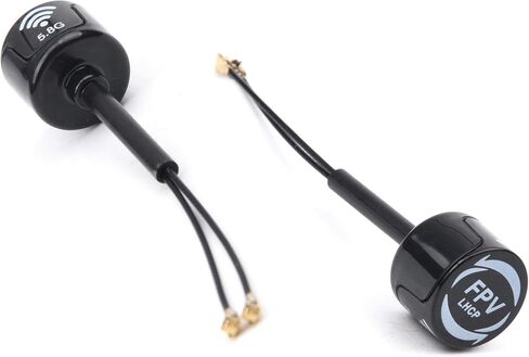 YoungRC FPV 5.8G LHCP Antenna High Gain 3Dbi FPV Mini Antenna, Black in Kuwait