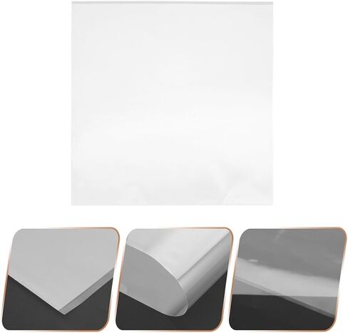 Vinyl Record Outer Sleeves 12pcs Plastic Protection for Albums in Kuwait
