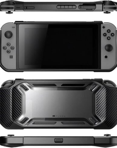 Mumba Case for Nintendo Switch (2017 Released),[Rugged Series] [Heavy Duty] Slim Rubberized [Snap on] Hard Case Protective Cover for Original Nintendo Switch 1 in Kuwait