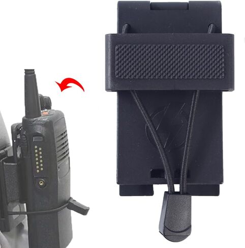 Radio Holster for Duty Belt, Law Enforcement Gear Walkie Talkie Holder for Motorola APX, BaoFeng Btech, Kenwood, Midland, Harris Radios in Kuwait