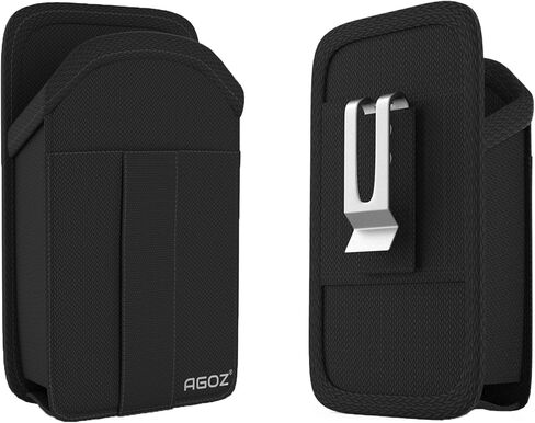 AGOZ 4.3" x 2.2" x 1" Military Grade Belt Clip Pouch Case Holster Compatible with Small Blade Knife, Car Key Remote FOB, Inhaler, Pepper Spray, Mace, Narcan, Small Hand Sanitizer (Flip) in Kuwait