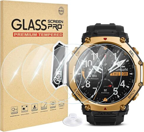 5 Pack for Amazfit T-Rex 3/3 Pro Smartwatch Screen Protector Anti-Scratch in Kuwait