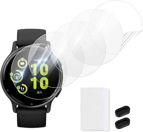 5 Pack for Garmin Vivoactive 5 Watch Screen Protector Soft TPU Material in Kuwait