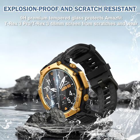 5 Pack for Amazfit T-Rex 3/3 Pro Smartwatch Screen Protector Anti-Scratch in Kuwait