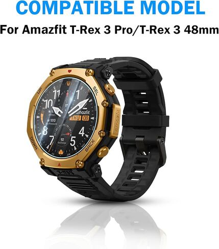 5 Pack for Amazfit T-Rex 3/3 Pro Smartwatch Screen Protector Anti-Scratch in Kuwait