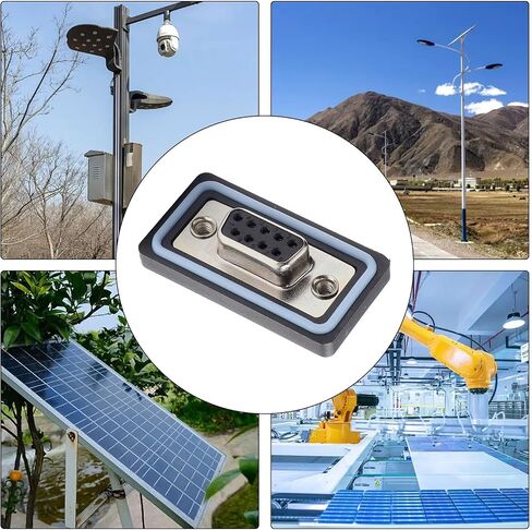 Waterproof RS232 DB9 Female Socket IP67,EDB1 Series Waterproof in Kuwait