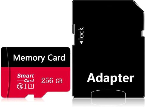 Memory Card 256GB Mini TF Card Ultra High Speed Smart Card for Android Phones,Action Camera,Tablets Expanded Storage in Kuwait