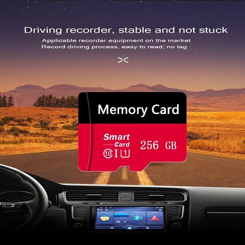Memory Card 256GB Mini TF Card Ultra High Speed Smart Card for Android Phones,Action Camera,Tablets Expanded Storage in Kuwait