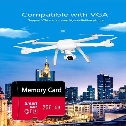Memory Card 256GB Mini TF Card Ultra High Speed Smart Card for Android Phones,Action Camera,Tablets Expanded Storage in Kuwait