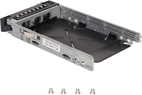 2.5in SAS Hard Drive Tray with Screws for RX600 RX90 - Strong Metal ABS Material in Kuwait