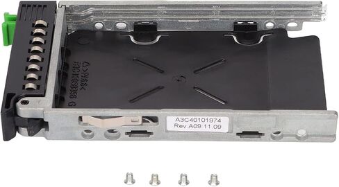 2.5in SAS Hard Drive Tray with Screws for RX600 RX90 - Strong Metal ABS Material in Kuwait